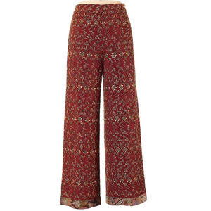 🔥NEW 100% AUTH ETRO Boho Silk Blend Dress Pants 8